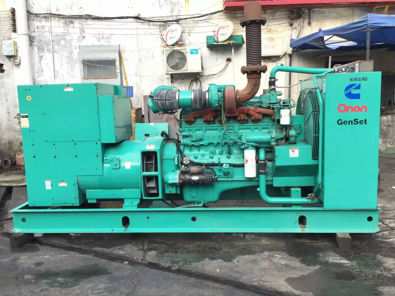 松阳租赁发电机-柴油发电机不正常冒烟的原因